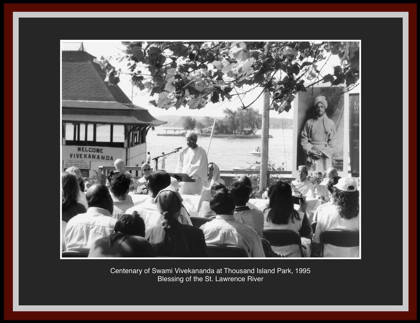 Centenary of Swami Vivekananda at Thousand Island Park.