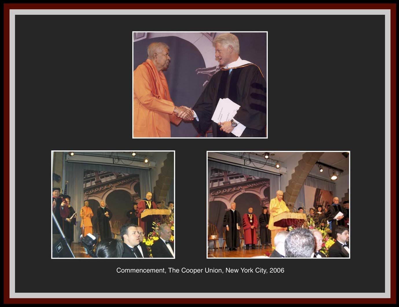 Commencement at Cooper Union.