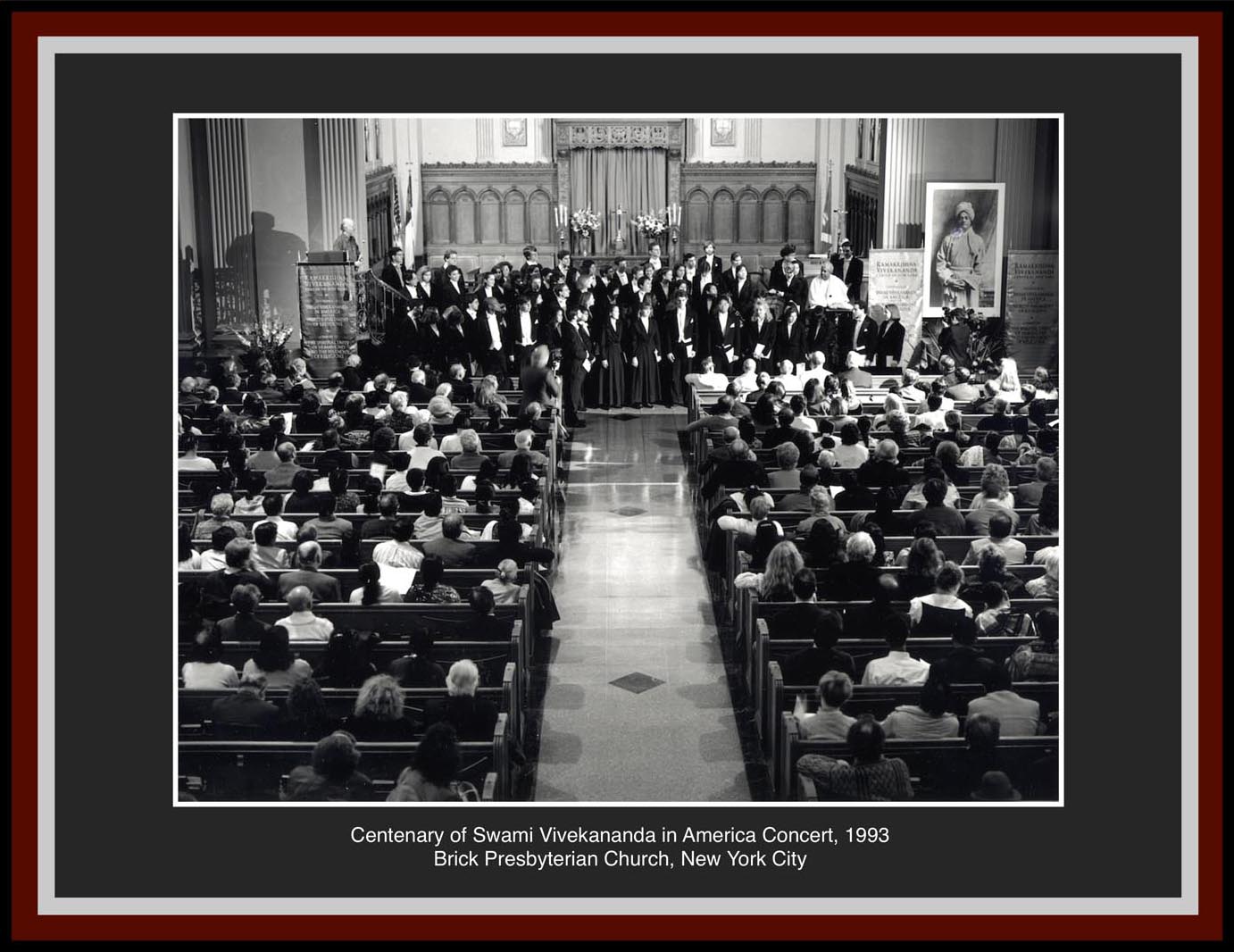 Centenary of Swami Vivekananda in America Concert.