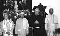 Religious Leaders at the Chapel Altar.