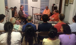 Class at summer retreat