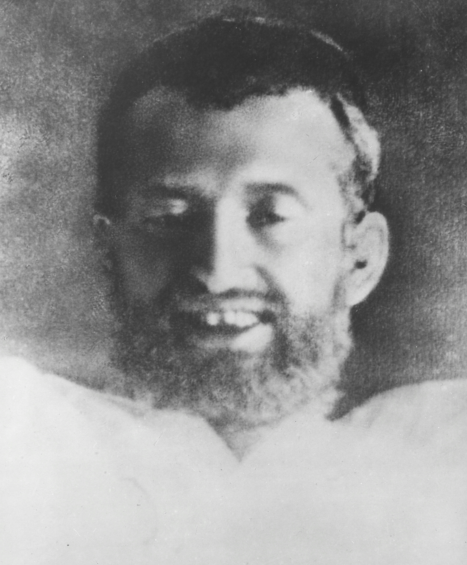 Crop of Sri Ramakrishna's face.