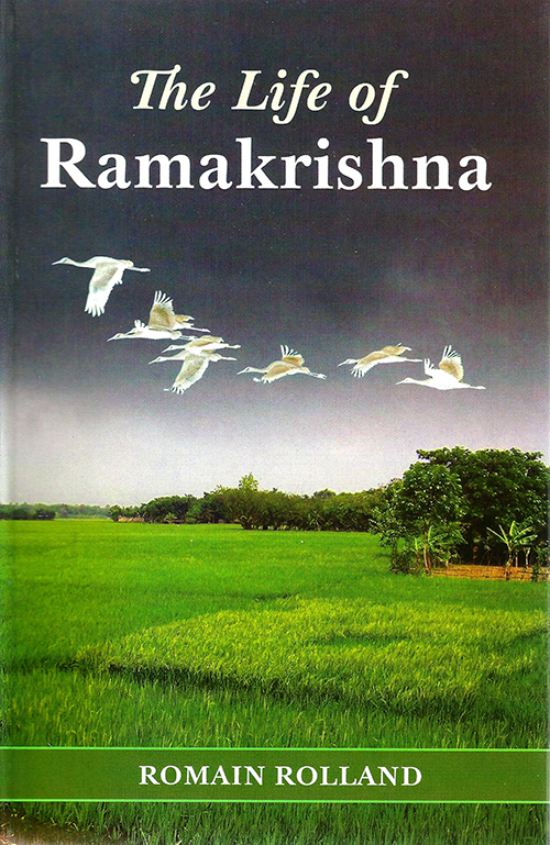 Life of Ramakrishna cover; features birds flying over a field