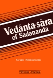 Vedantasara: The Essence of Vedanta of Sadananda Yogindra cover
