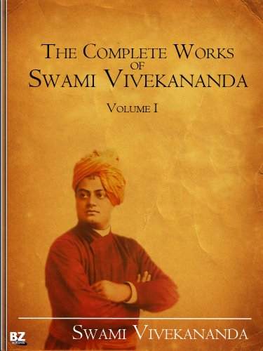 The Complete Works of Swami Vivekananda cover, features image of Swami Vivekananda